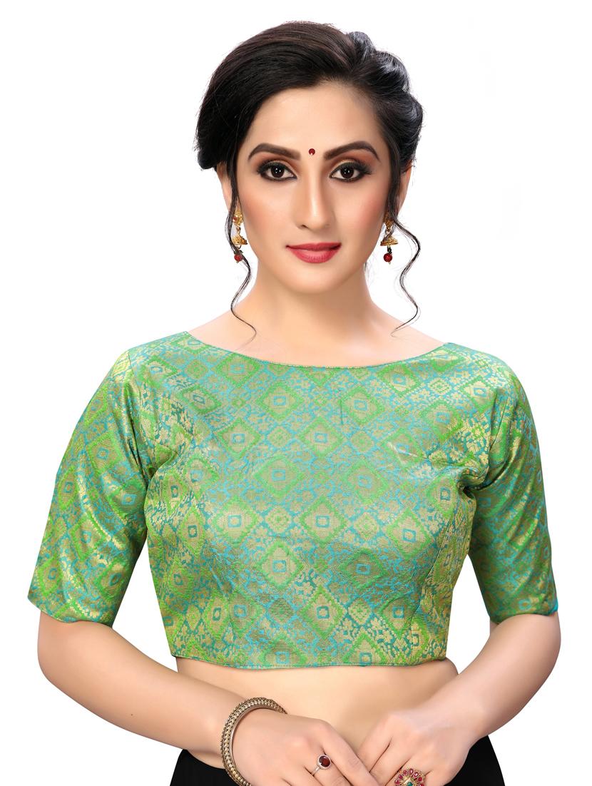 foil printed blouse - 16703337 - Zoom Image - 1