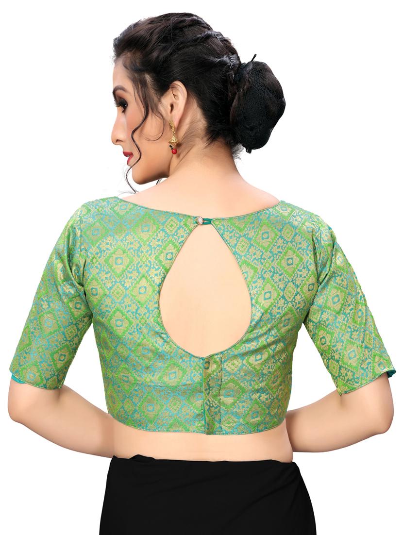 foil printed blouse - 16703337 - Zoom Image - 3