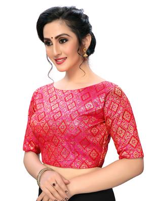 foil printed blouse - 16703338 - Standard Image - 2