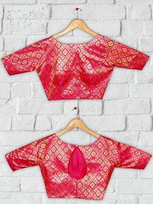 foil printed blouse - 16703338 - Standard Image - 4