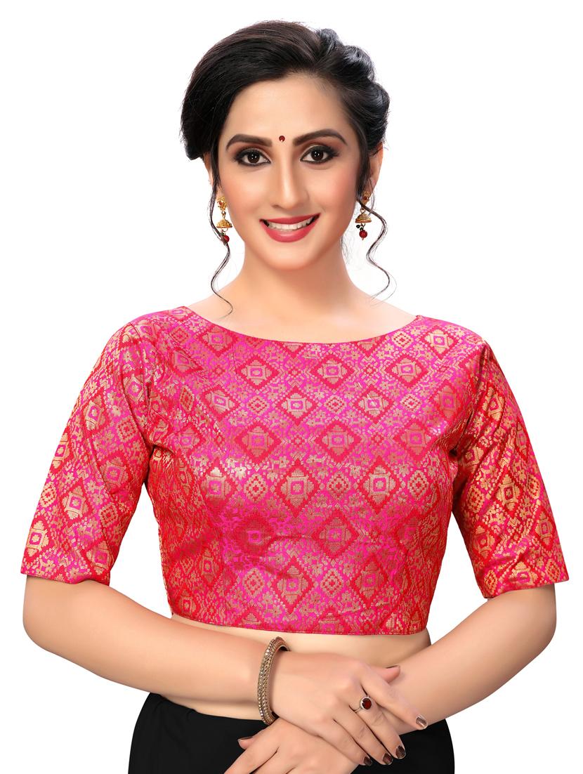 foil printed blouse - 16703338 - Zoom Image - 1