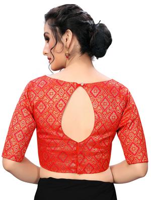 foil printed blouse - 16703339 - Standard Image - 3