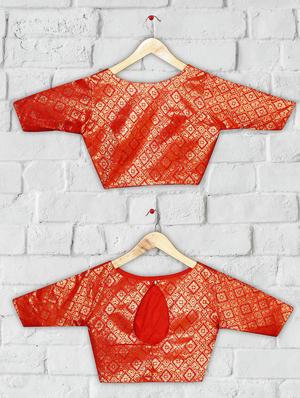 foil printed blouse - 16703339 - Standard Image - 4