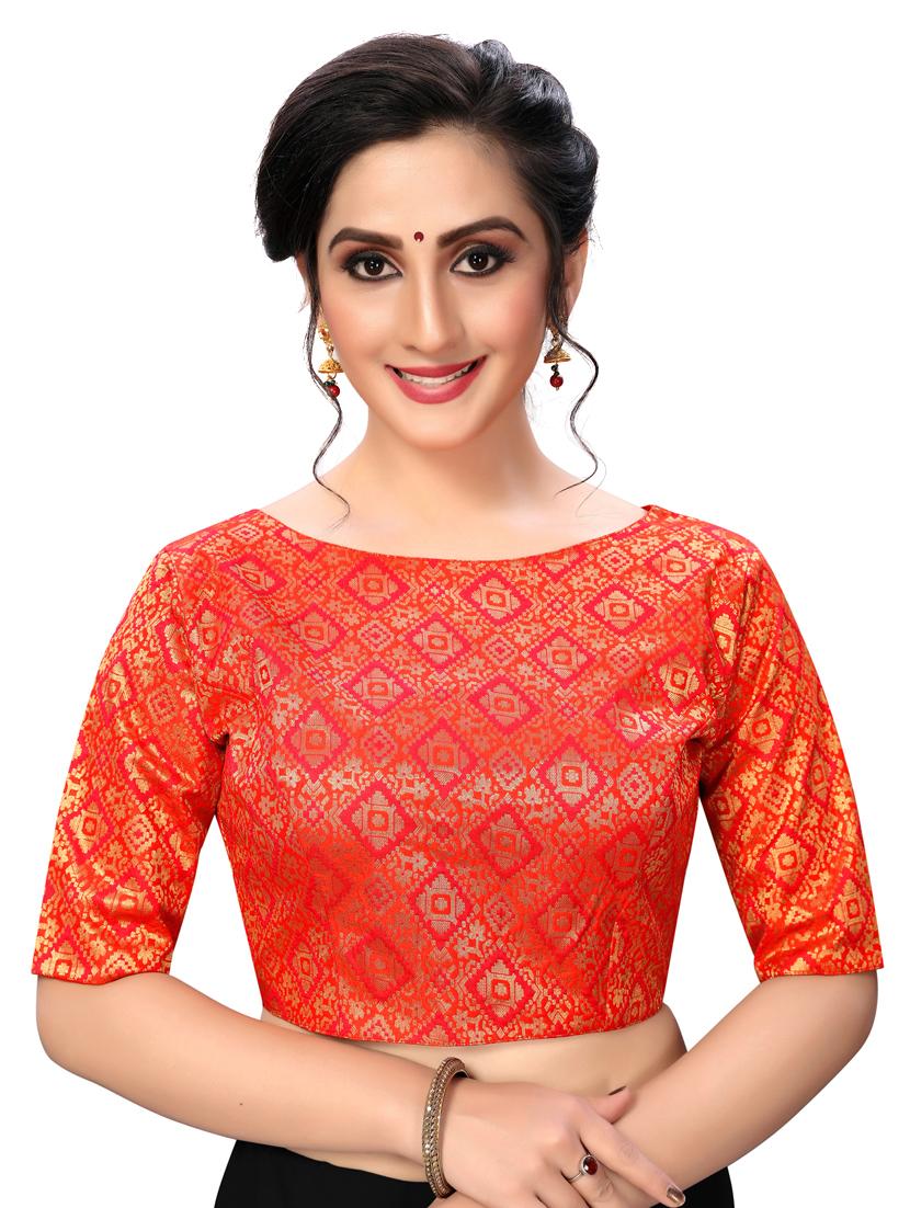 foil printed blouse - 16703339 - Zoom Image - 1