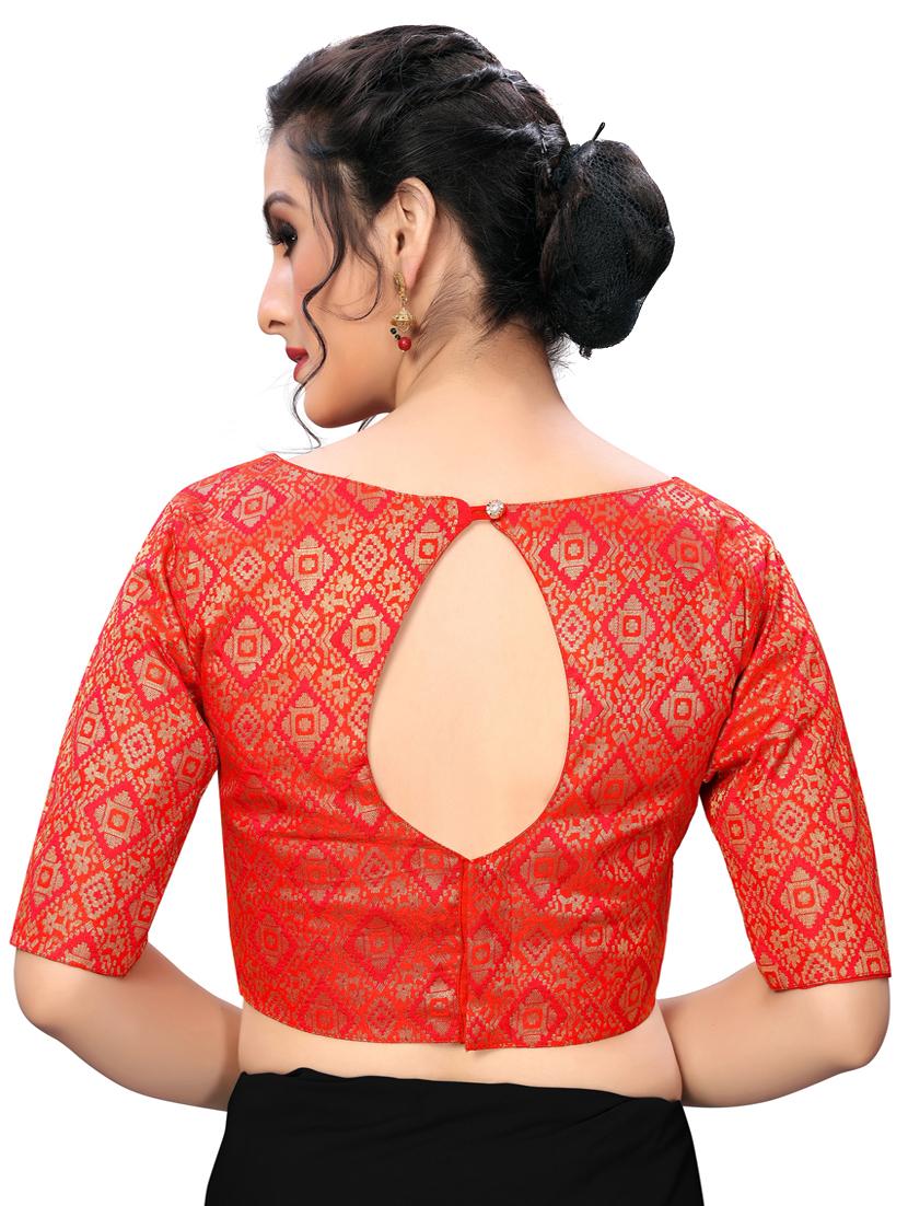 foil printed blouse - 16703339 - Zoom Image - 3