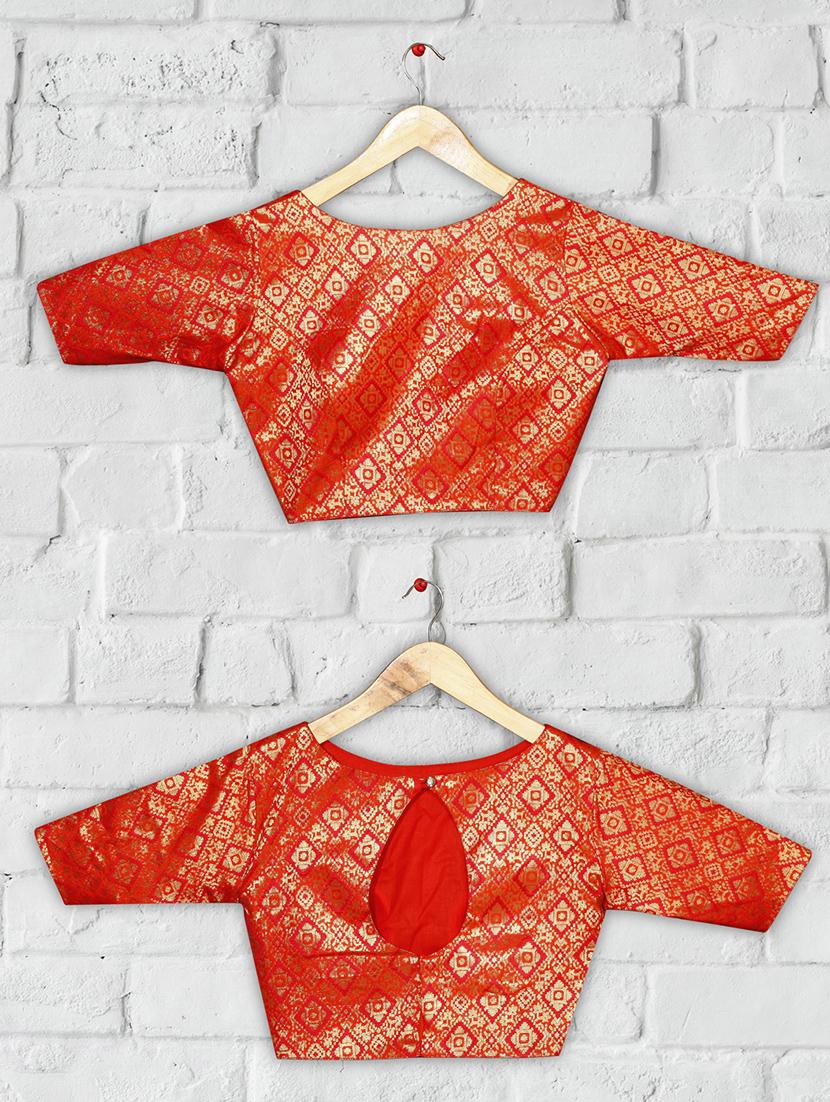 foil printed blouse - 16703339 - Zoom Image - 4