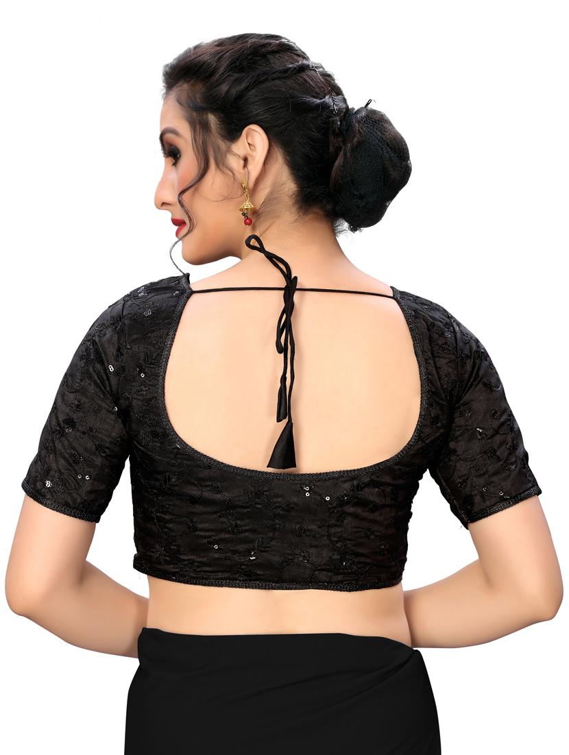 solid sequined blouse - 16703341 - Zoom Image - 3