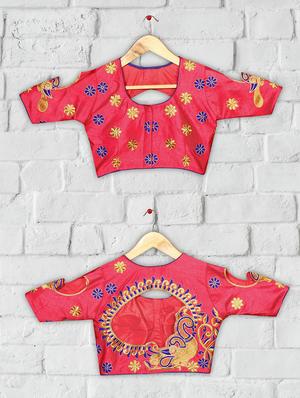 solid embroidered blouse - 16703352 - Standard Image - 4