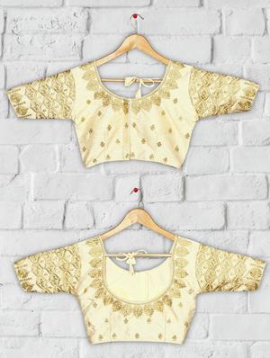 solid embroidered blouse - 16703361 - Standard Image - 4