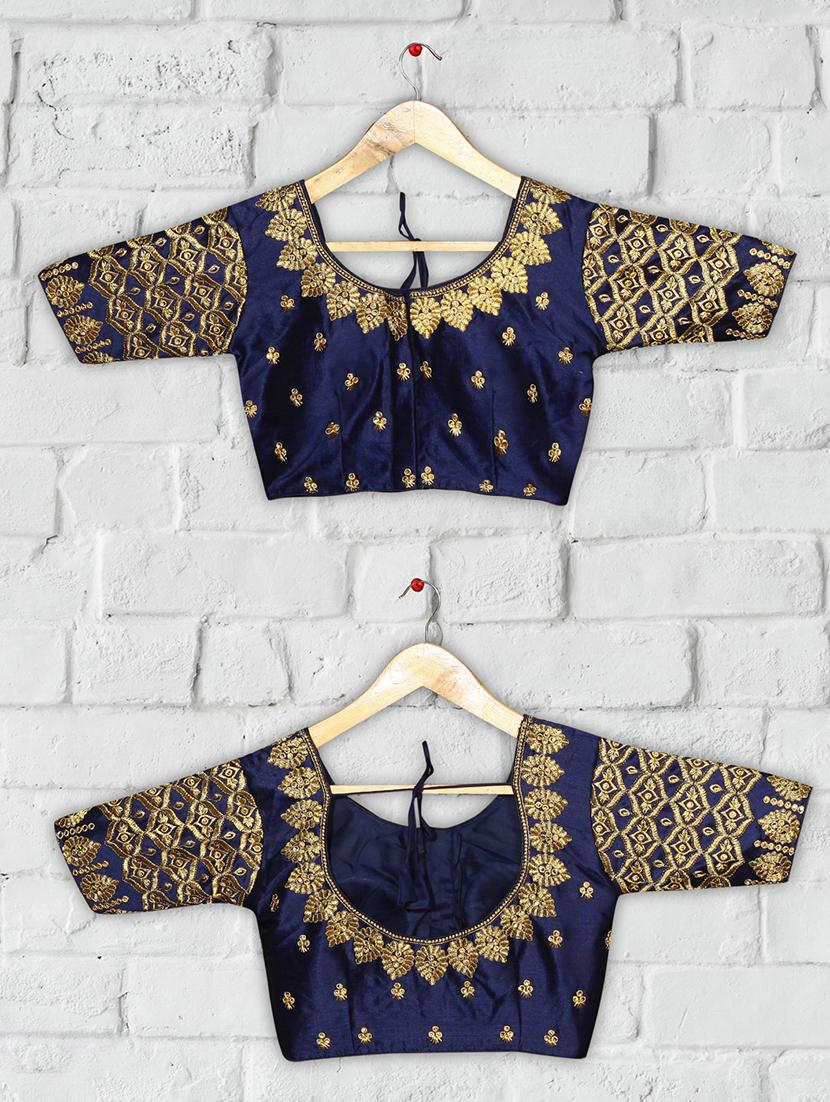 solid embroidered blouse - 16703366 - Zoom Image - 4