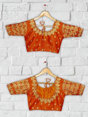 solid embroidered blouse - 16703367 - Standard Image - 4
