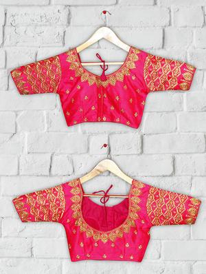 solid embroidered blouse - 16703368 - Standard Image - 4