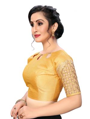 solid embroidered blouse - 16703371 - Standard Image - 2