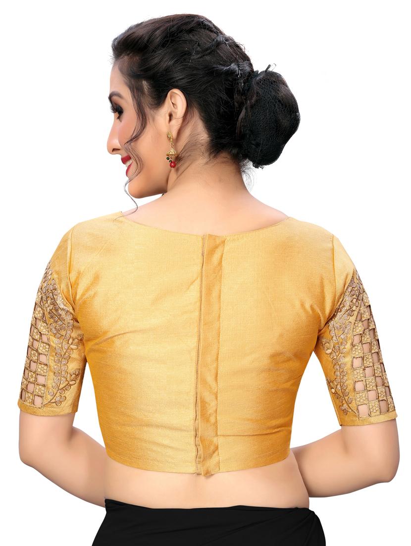 solid embroidered blouse - 16703371 - Zoom Image - 3