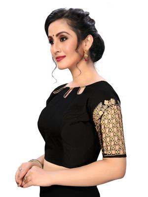 solid embroidered blouse - 16703372 - Standard Image - 2