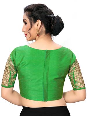 solid embroidered blouse - 16703376 - Standard Image - 3