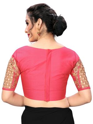 solid embroidered blouse - 16703378 - Standard Image - 3