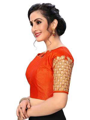 solid embroidered blouse - 16703380 - Standard Image - 2