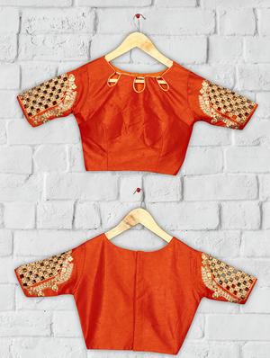 solid embroidered blouse - 16703380 - Standard Image - 4