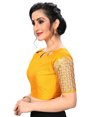 solid embroidered blouse - 16703383 - Standard Image - 2