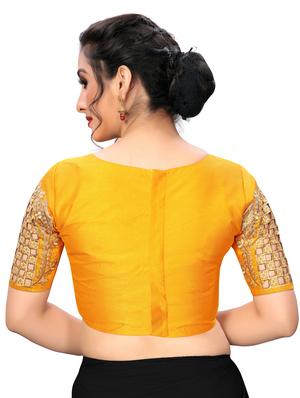 solid embroidered blouse - 16703383 - Standard Image - 3