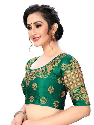 solid embroidered blouse - 16703388 - Standard Image - 2