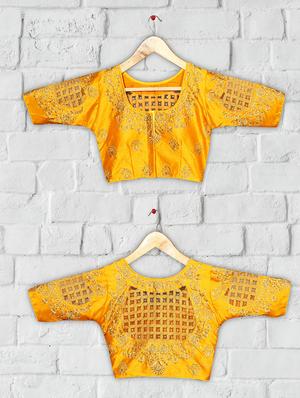 solid embroidered blouse - 16703396 - Standard Image - 4
