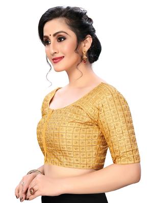 solid embroidered blouse - 16703397 - Standard Image - 2