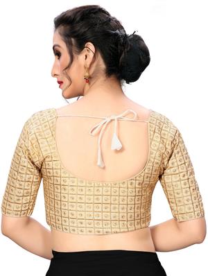 solid embroidered blouse - 16703400 - Standard Image - 3
