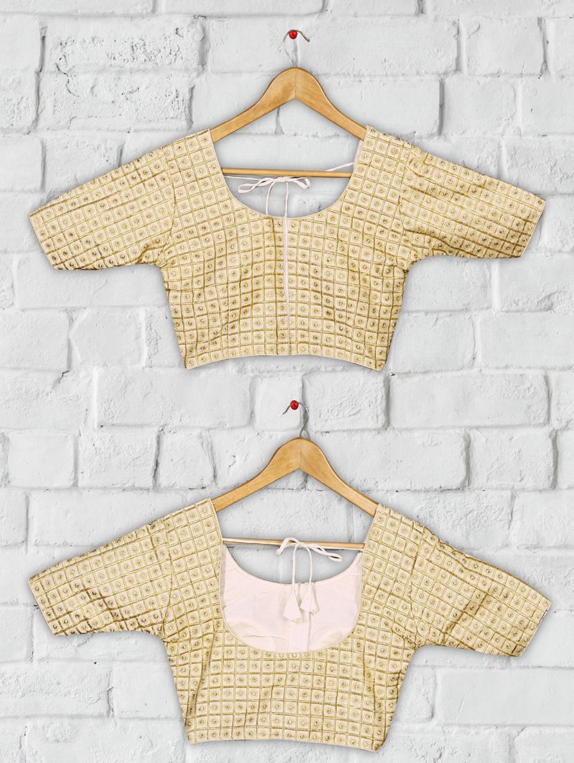 solid embroidered blouse - 16703400 - Zoom Image - 4
