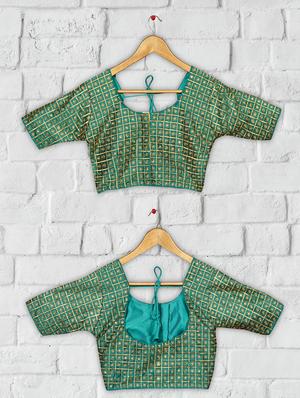 solid embroidered blouse - 16703401 - Standard Image - 4