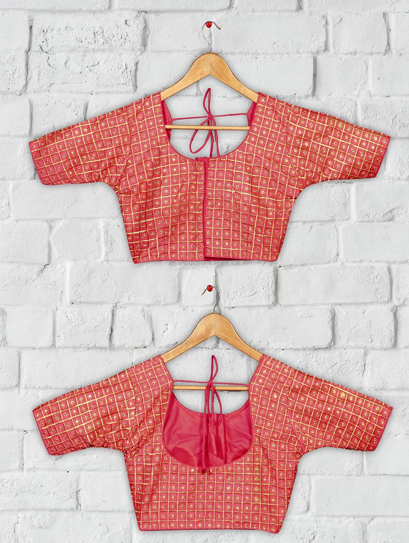 solid embroidered blouse - 16703404 - Zoom Image - 4