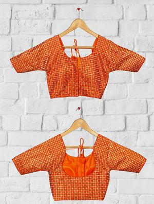 solid embroidered blouse - 16703406 - Standard Image - 4
