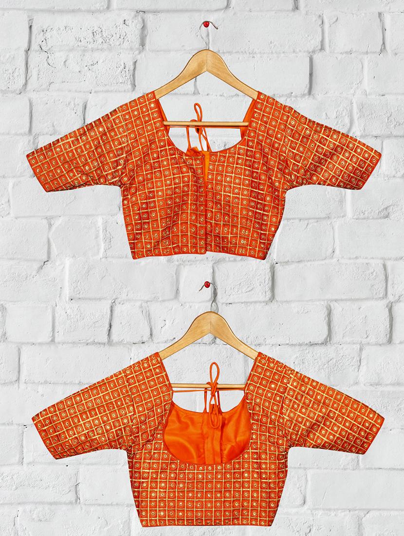 solid embroidered blouse - 16703406 - Zoom Image - 4