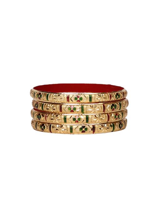 gold metal bangle - 16703442 - Standard Image - 1