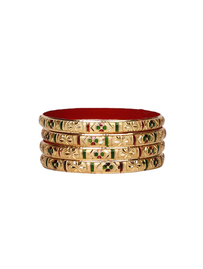 gold metal bangle - 16703442 - Zoom Image - 1