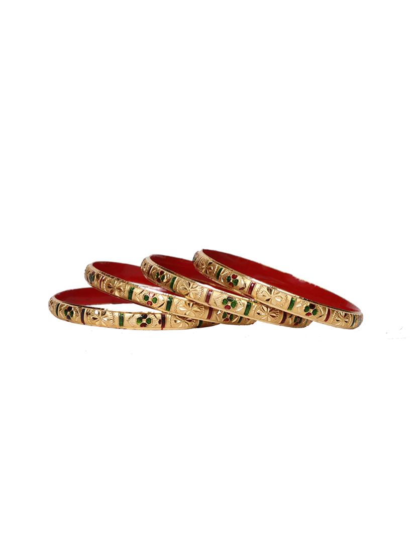 gold metal bangle - 16703442 - Zoom Image - 2