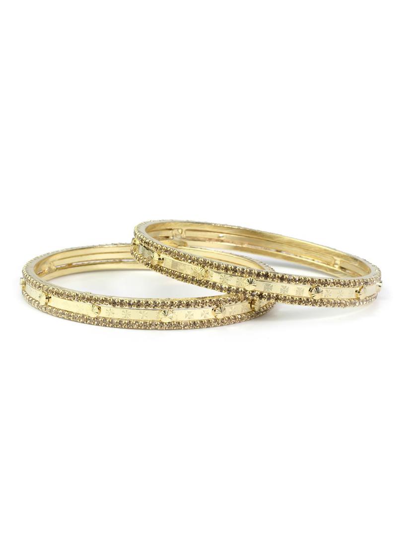 gold metal bangle - 16703447 - Zoom Image - 1