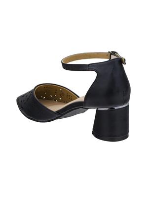 black closed back sandals - 16704202 - Standard Image - 3