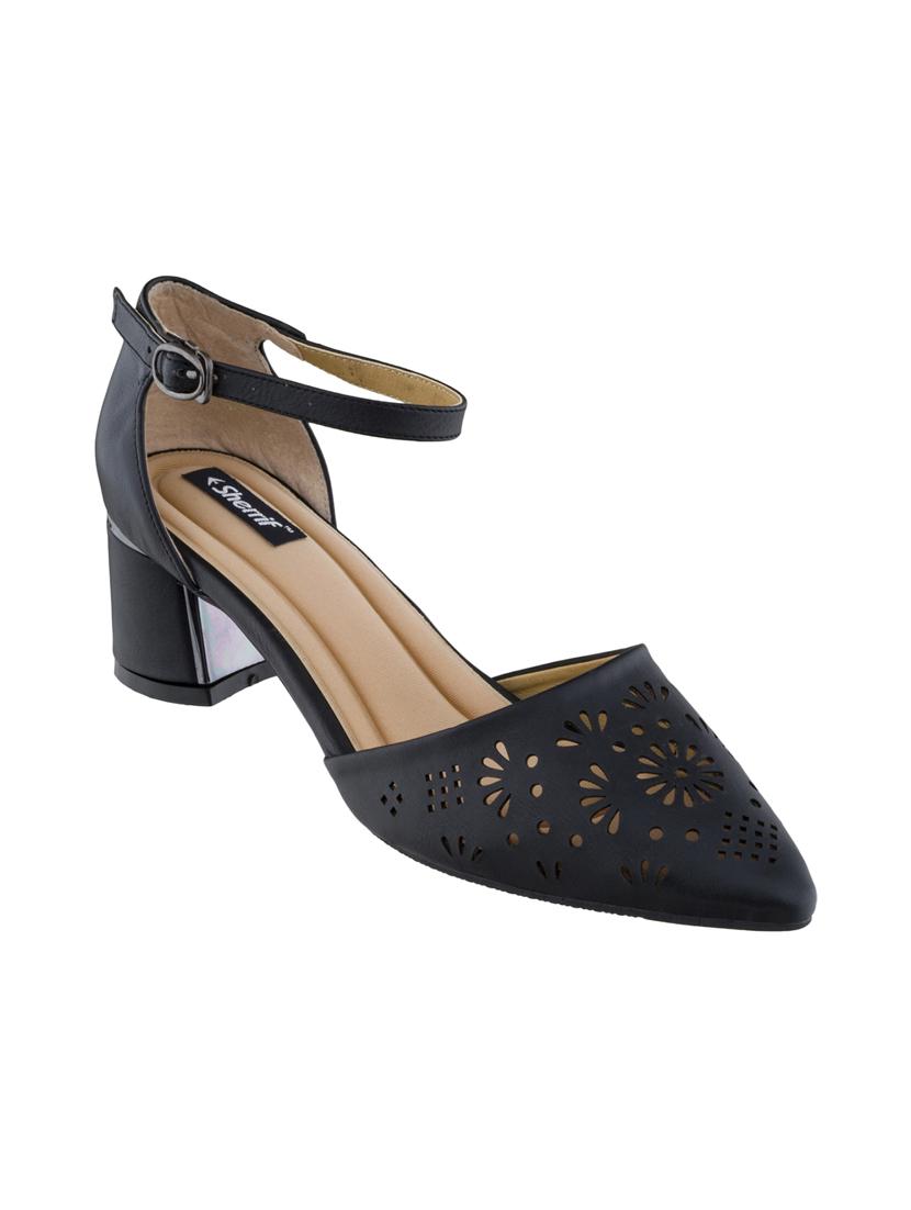 black closed back sandals - 16704202 - Zoom Image - 1