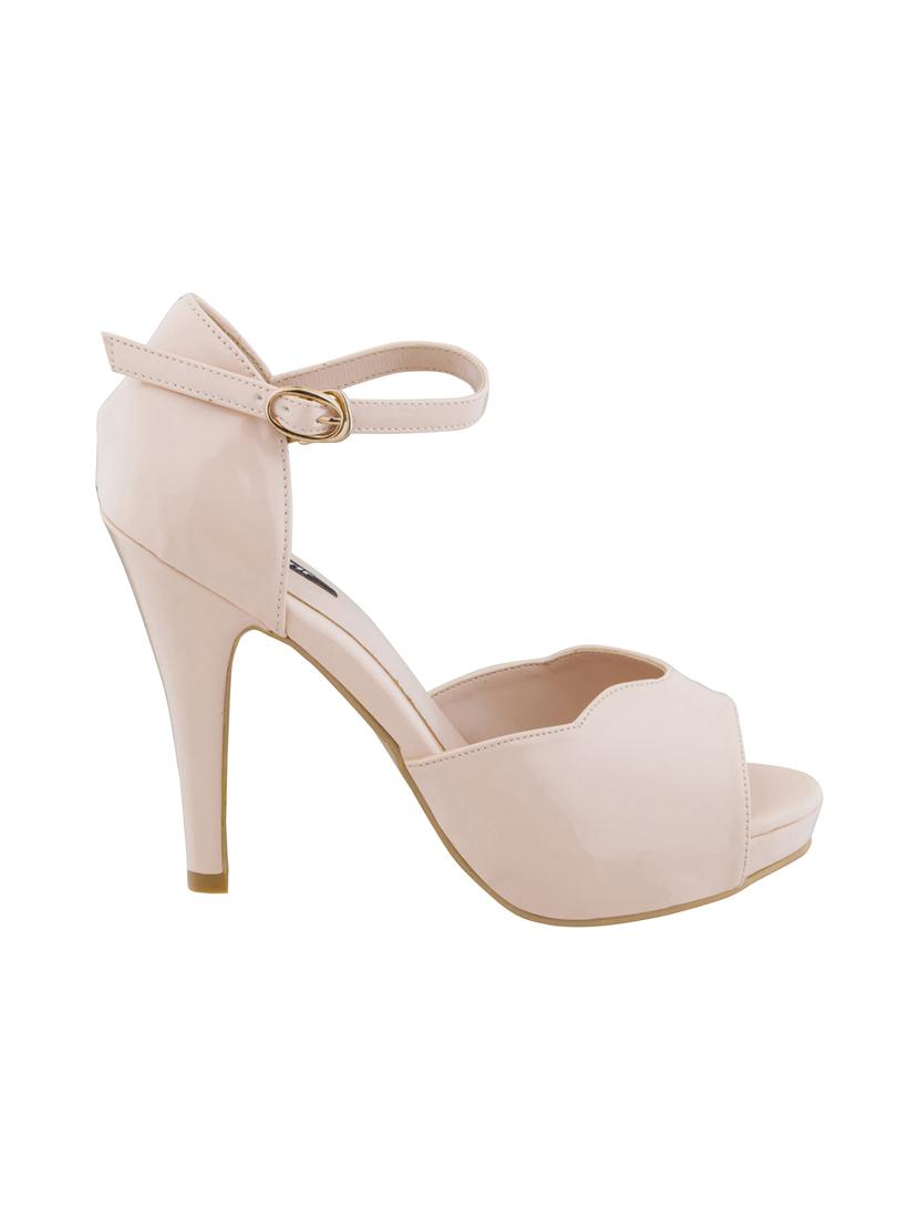 beige ankle strap sandals - 16704210 - Zoom Image - 2