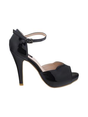 black ankle strap sandals - 16704211 - Standard Image - 2