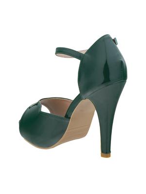 green ankle strap sandals - 16704212 - Standard Image - 3