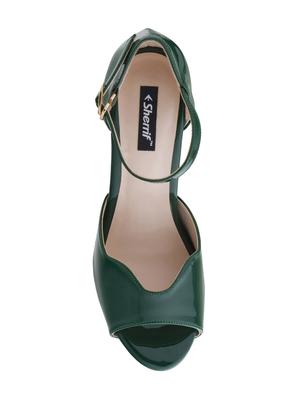 green ankle strap sandals - 16704212 - Standard Image - 4