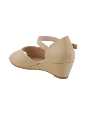 beige closed back wedges - 16704216 - Standard Image - 3
