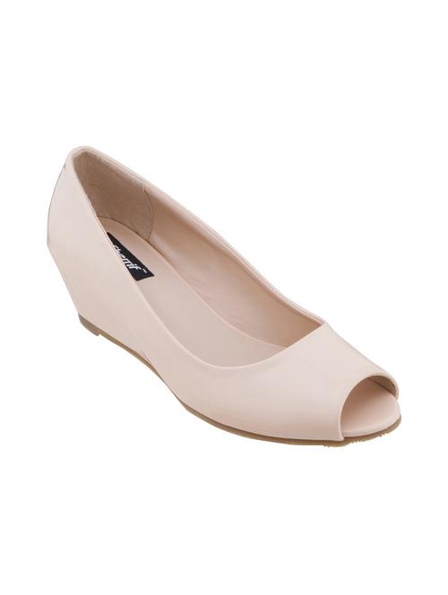 beige slip on wedges - 16704219 - Standard Image - 1