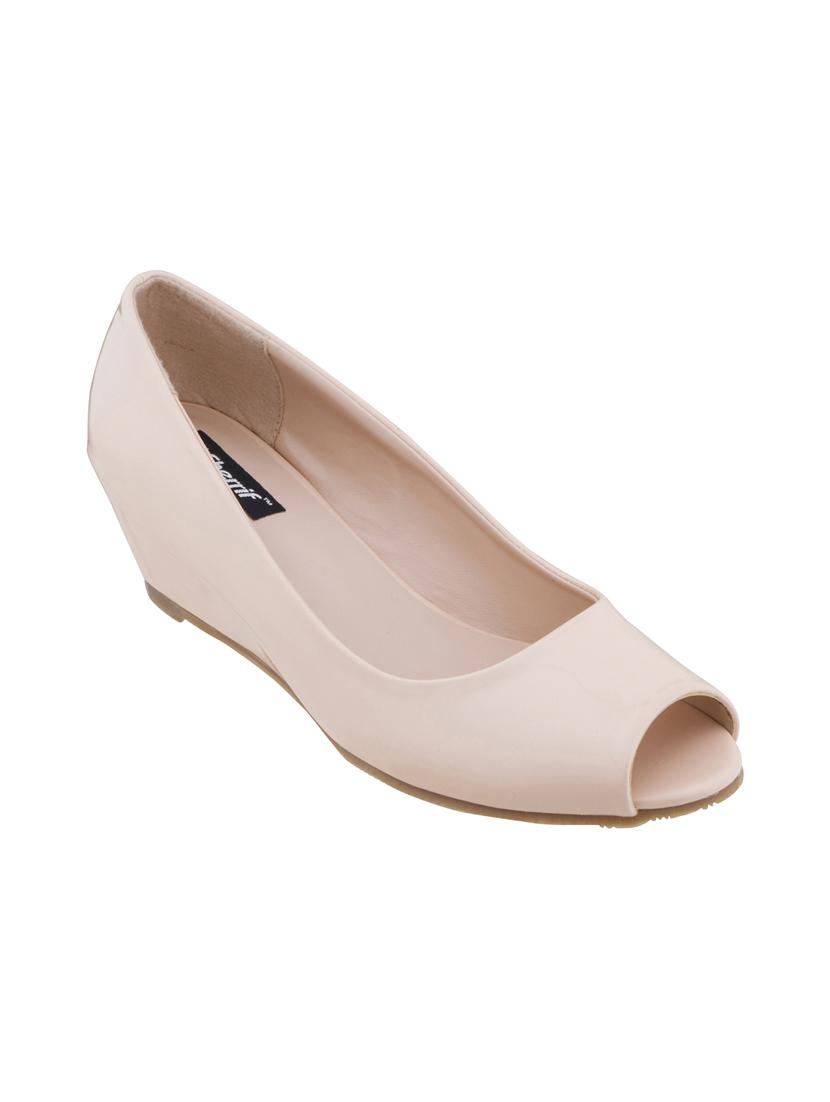 beige slip on wedges - 16704219 - Zoom Image - 1
