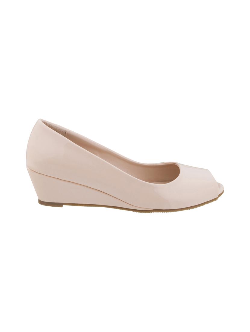 beige slip on wedges - 16704219 - Zoom Image - 2