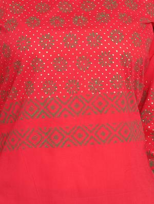 printed straight kurta - 16704256 - Standard Image - 4