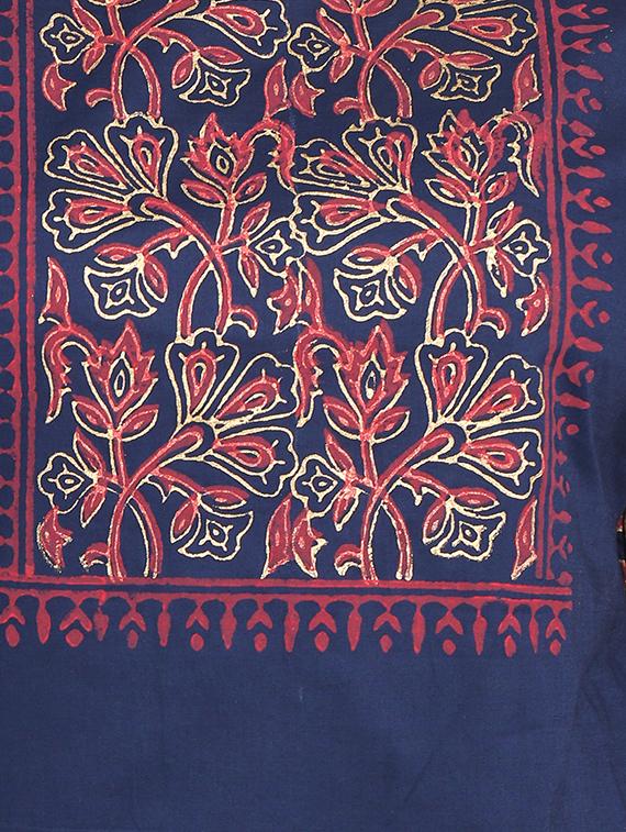 floral print straight kurta - 16704259 - Zoom Image - 4